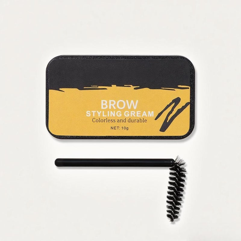 Brows Styling Soap Eyebrow Soap Kit Long Lasting Waterproof Smudge Proof Eyebrow Styling Pomade Eyebrow Setting Gel Balm - Image 1