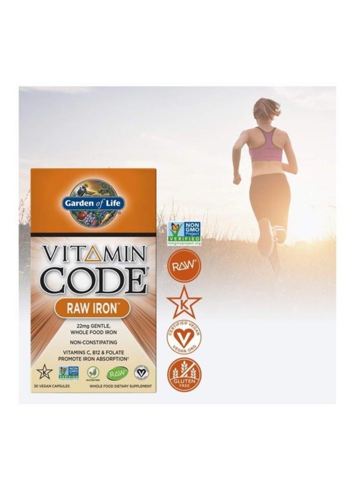 Garden of Life Vitamin Code Iron - Image 2