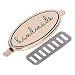 Hztyyier Metal Handmade Tag Labels Multiple Colors Available DIY Bag Label Handmade Tags for Jewelry Making Crafts Sewing Clothing DecorationLight Gold - Image 2