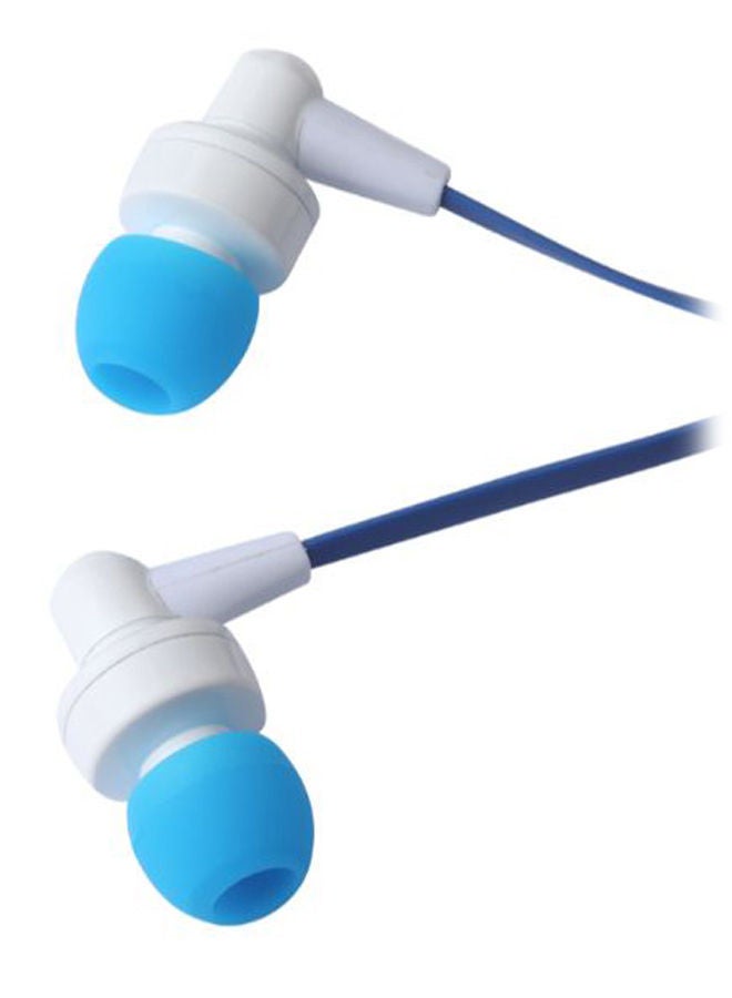 NIBEMINENT In-Ear Earphone Blue/White - Image 1