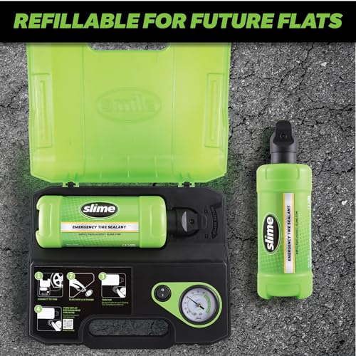 Slime 50158 Flat Tire Repair Kit, Smart Spair Ultra, All-in-One Solution, Repairs and Inflates, Car/Trailer, 10 Min Fix - Image 5