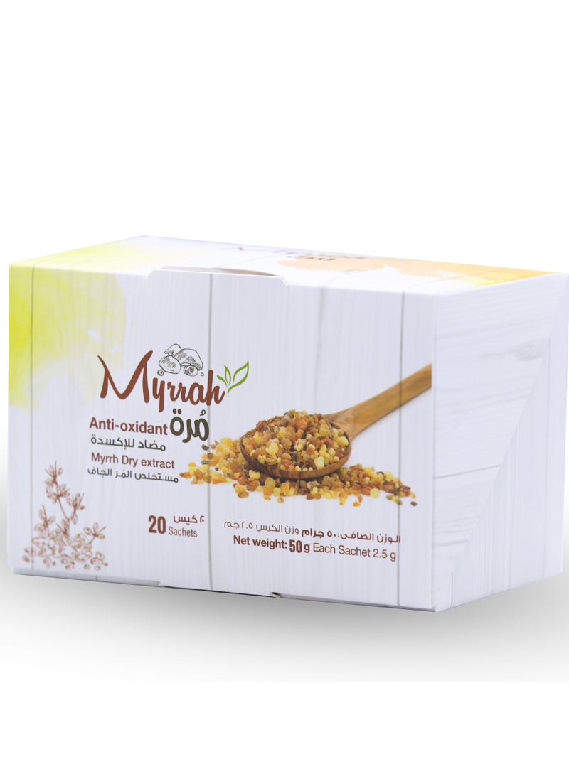 Sulinda Myrrh Extract Powder 2.5 gm 20 Packets  - Image 4