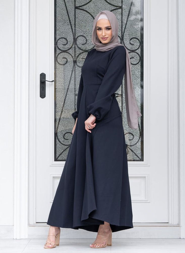 KUYING New Slim Dress Long Dress 