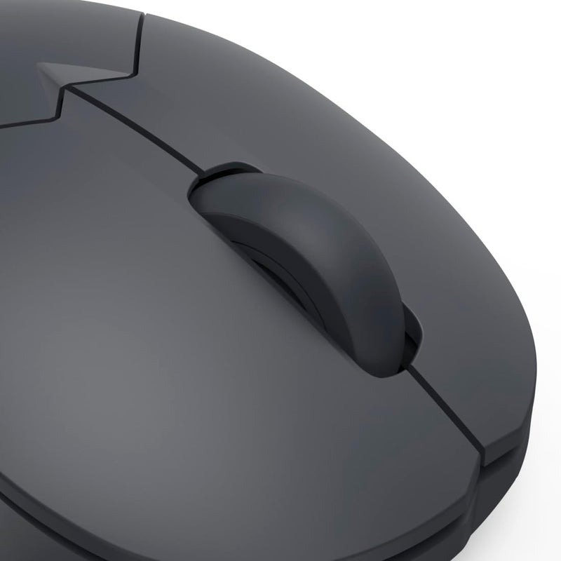Hama Mini Wireless Mouse with No Click Noise, for Right Handed/Left Handed Users, 3 Buttons, 1600 DPI, 2.4 GHz Technology, Standby Mode, Ideal as Computer Mouse, Laptop Mouse, Black - Image 4