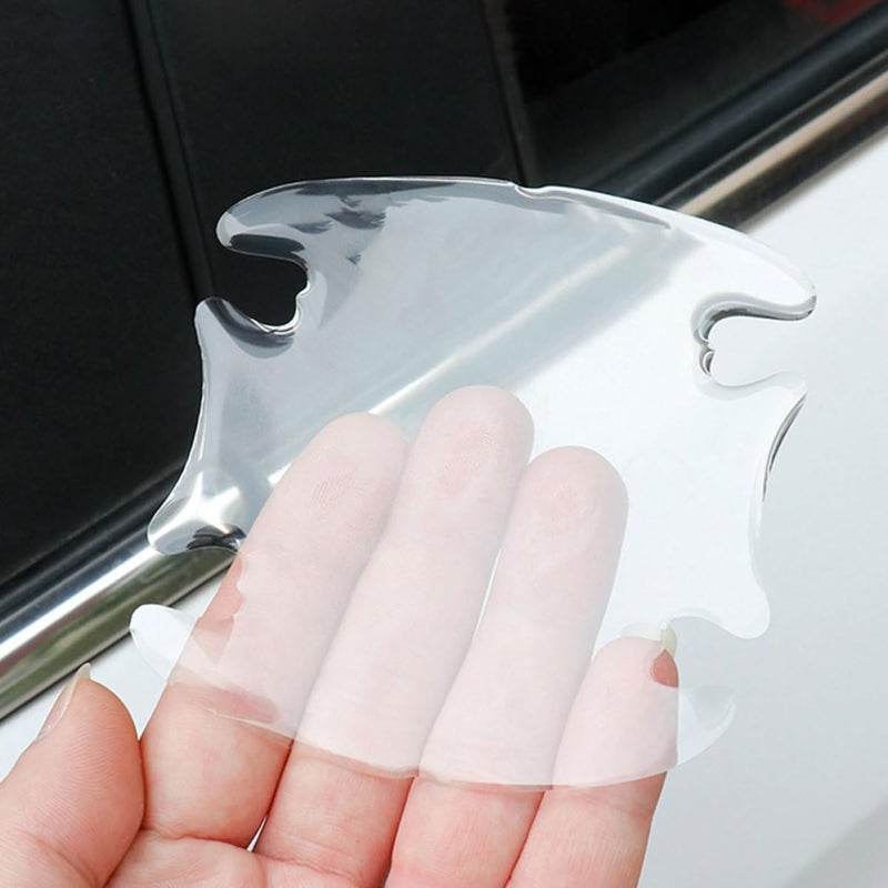 Garneck Car Door Handle Protector Film and Door Bowl Protective Strips Set Scratch-Resistant Automotive Exterior Accessories for Car Paint Protection - Image 5