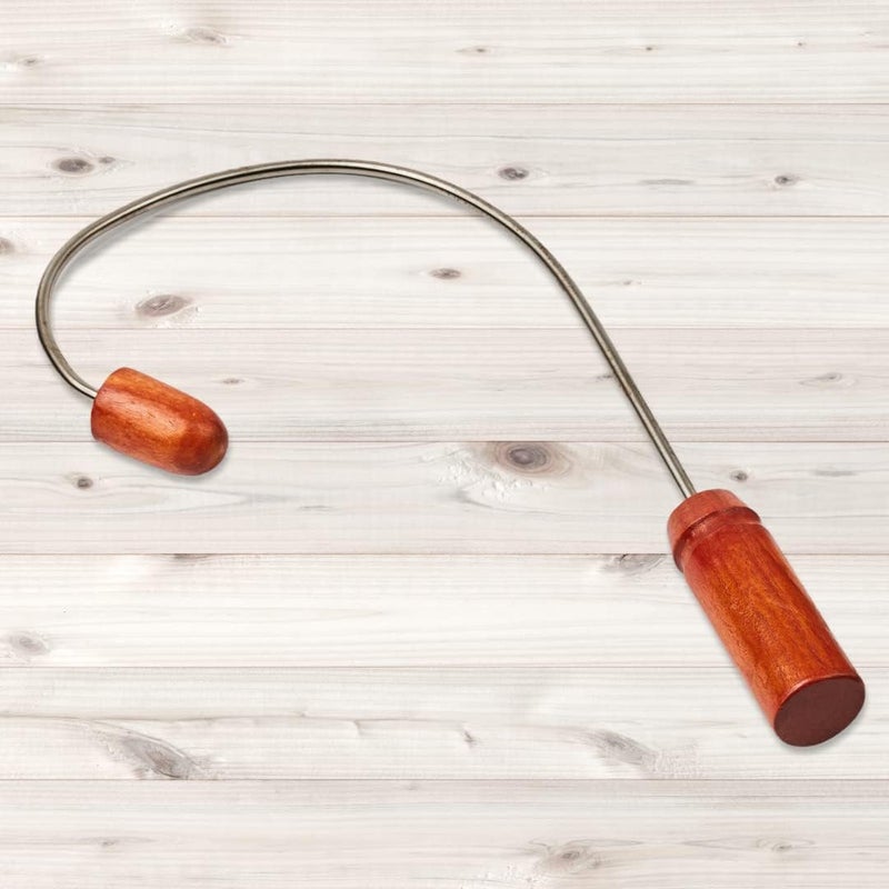 Lungcha Traditional Thai Massage Reflexology Stick Tool for Back Massage 1 of Hook Curve Back - Image 3