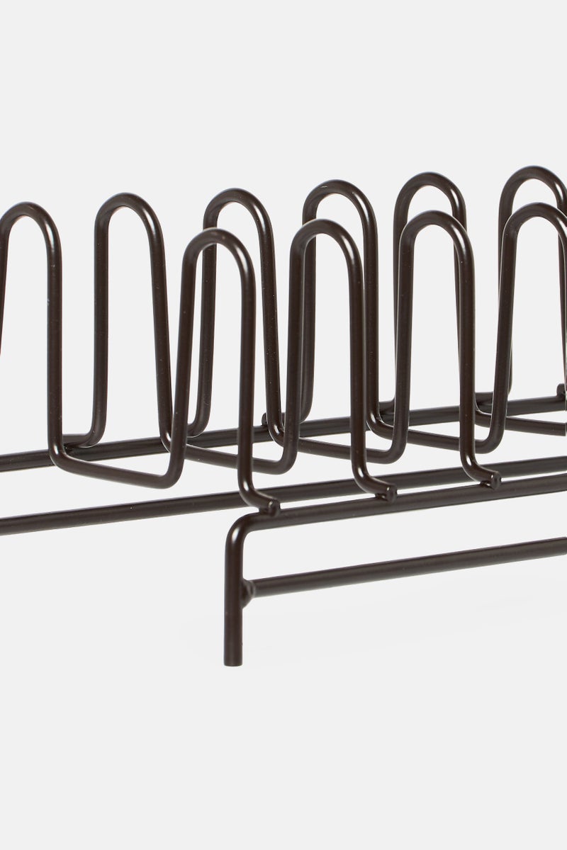 Bombay Pot Lid Organizer Rack, Black - Image 3