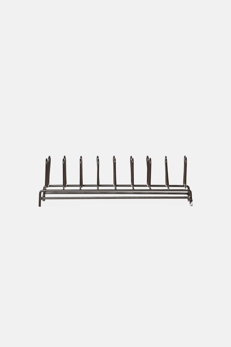 Bombay Pot Lid Organizer Rack, Black - Image 2