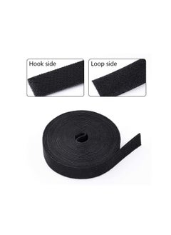 ECVV 10 Meter Reusable Fastening Tape 1 Roll, Double Side Cord Tie Strap for Organizer or Storage, Cable Organizer Wire Straps for Electronics Accessories  - Image 3