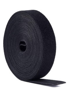 ECVV 10 Meter Reusable Fastening Tape 1 Roll, Double Side Cord Tie Strap for Organizer or Storage, Cable Organizer Wire Straps for Electronics Accessories  - Image 1