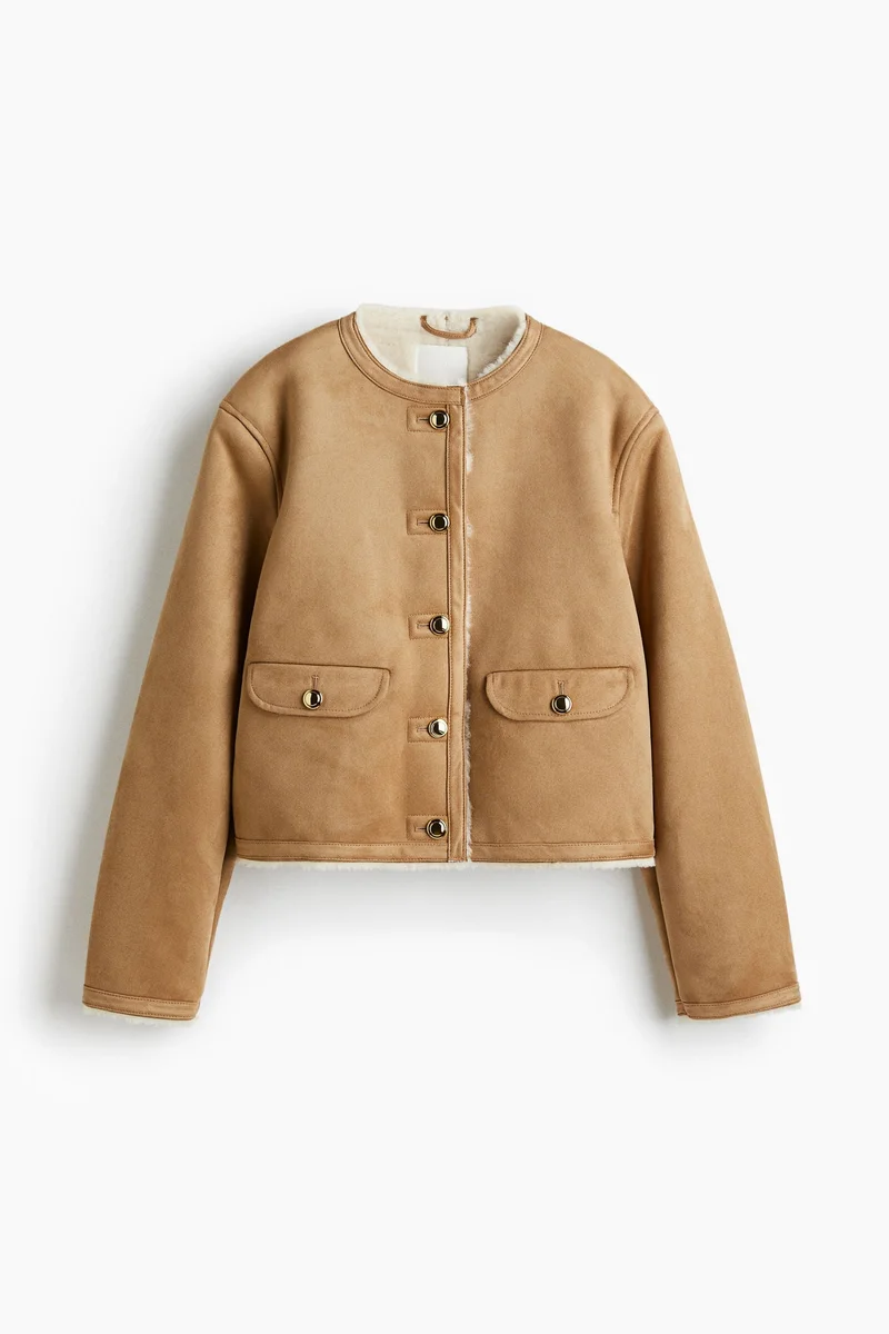 H&M Pile-lined jacket