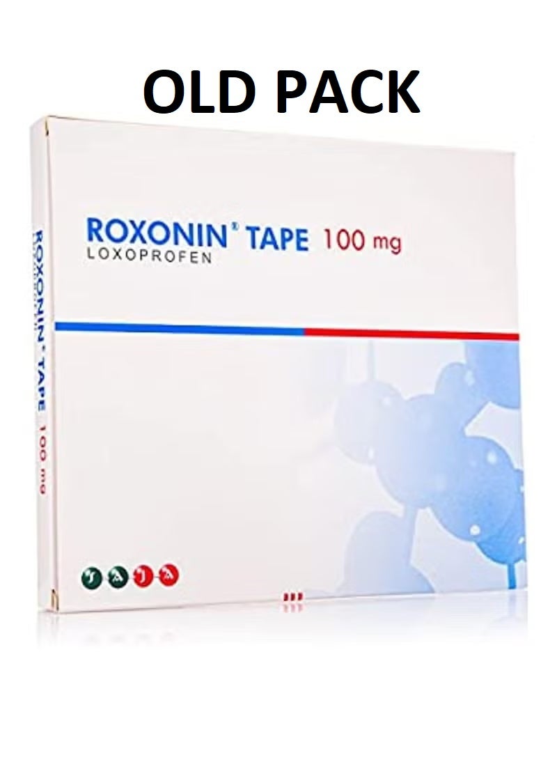 ROXONIN Pack of 7 Analgesic Pain Relief Anti-Inflammatory Tape 100mg - Image 2