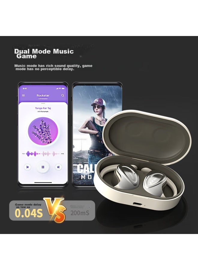 Newmine Newman Q2 Bluetooth Earphones, Over-ear, True Wireless, Bone Conduction, Open Concept, Not In-ear, Clip-on, For Running And Cycling, High-end, Long Battery Life, Sports Earphones, Compatible With Apple, Xiaomi, Huawei, White - Image 5