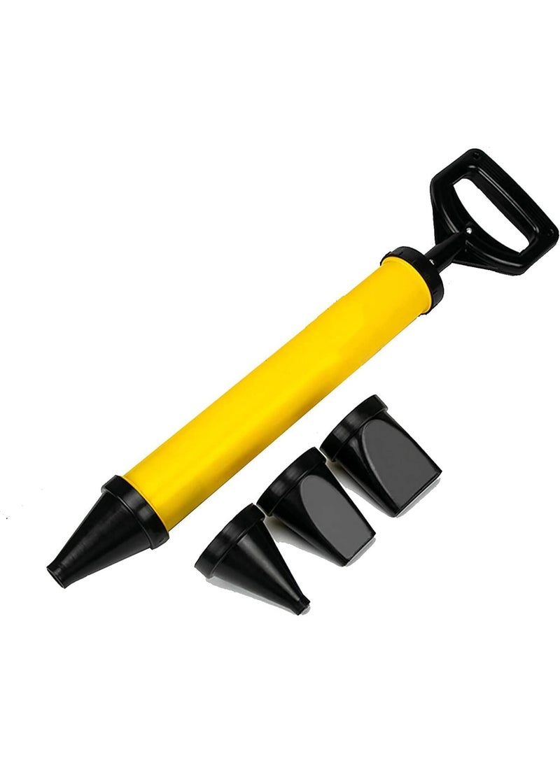 Cement slurry spraying tool, filling cement pump, mortar grouting gun, 620mm manual joint filling tool, with interchangeable nozzles - Image 1