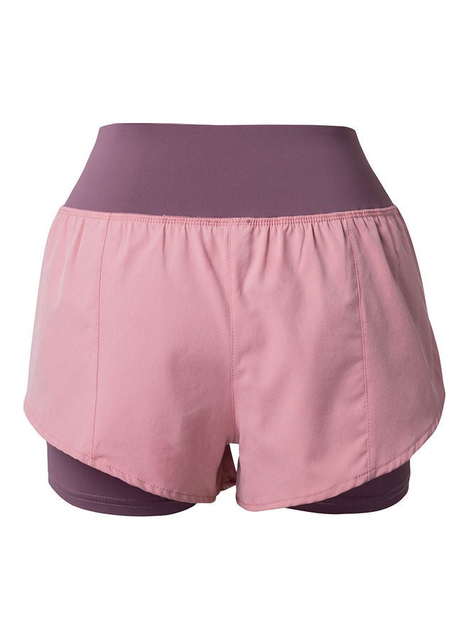 NIBEMINENT 2-In-1 With Pocket Wide Waistband Coverage Layer Compression Liner Running Shorts XL 20 x 3 18cm  - Image 5