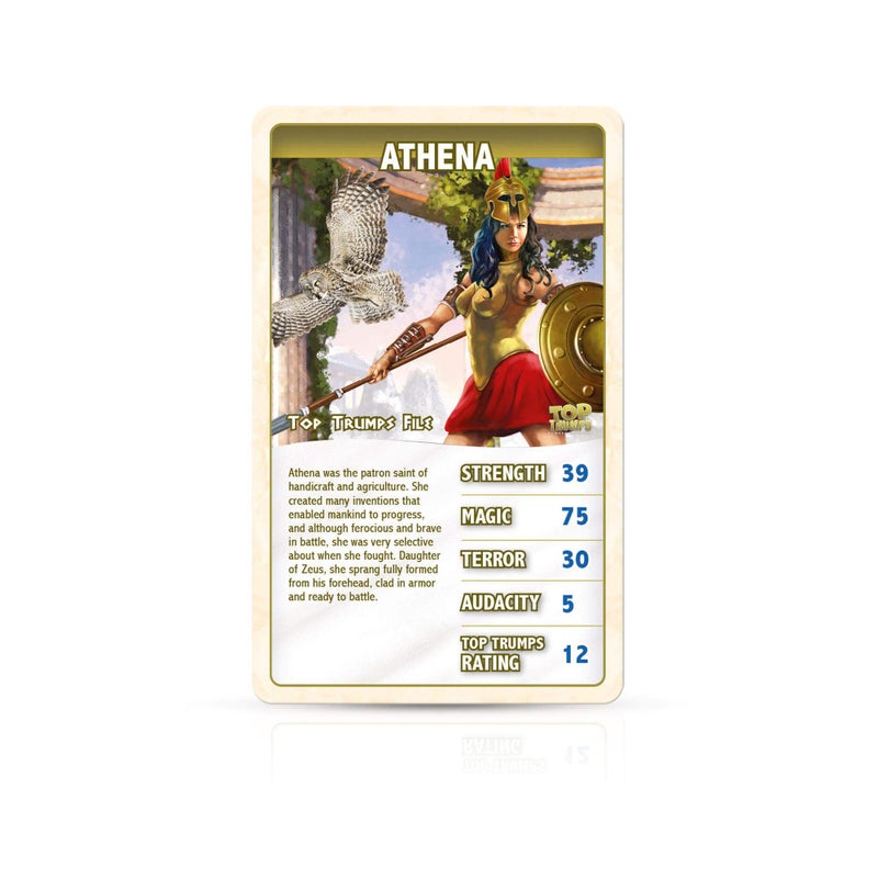Top Trumps Card Game Greek Mythology - Family Games for Kids and Adults - Learning Games - Kids Card Games for 2 Players and More - Kid War Games - Card Wars - for 6 Plus Kids - Image 2