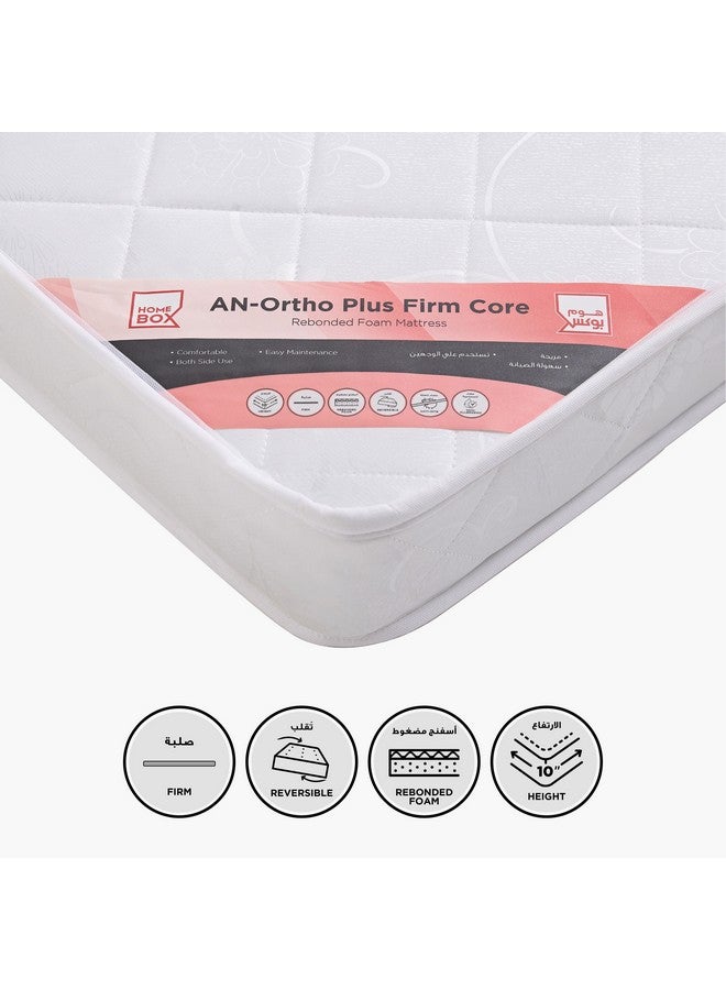Home Box AN-Ortho Plus Firm Core Rebonded Foam Single Mattress 190 x 10 x 90 cm - Image 1