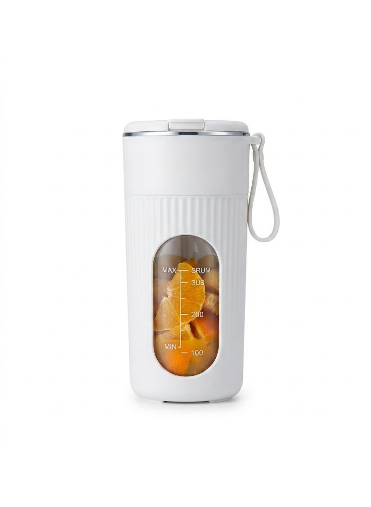 Portable Electric Juicer & Smoothie Blender, Rechargeable USB Personal Blender for Travel and Sports