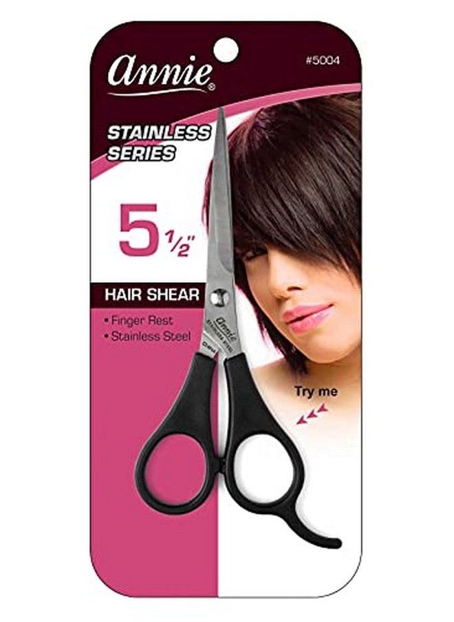 Annie Stainless Hair Shear/Scissor 5 1/2" 5004  - Image 1