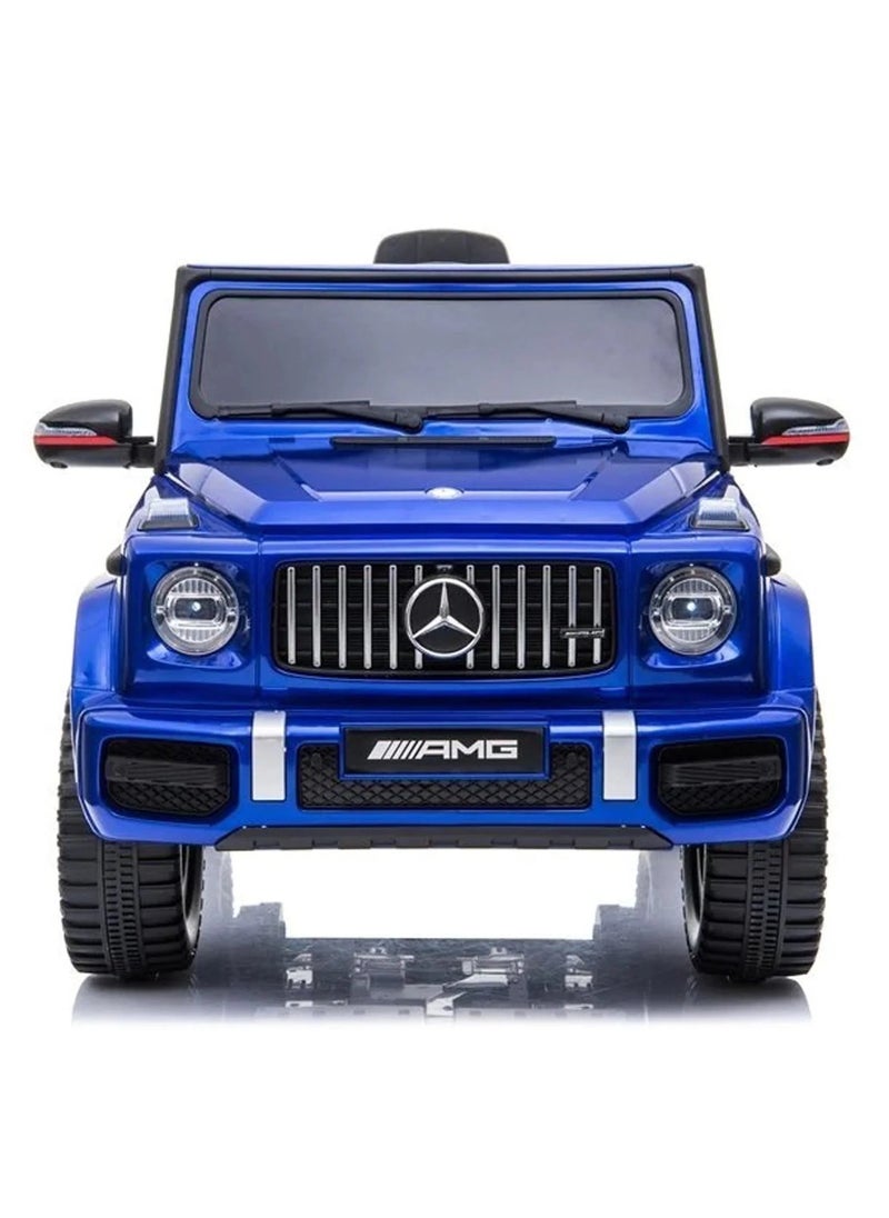 Mercedes-Benz - 12V Mercedes Benz G63 Kids Ride on Car Jeep - Painting Blue - Image 1