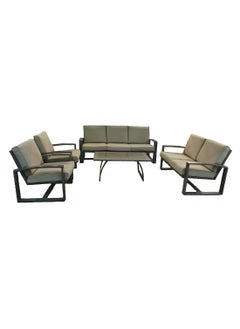 Outdoor Aluminium 7 Seater Sofa