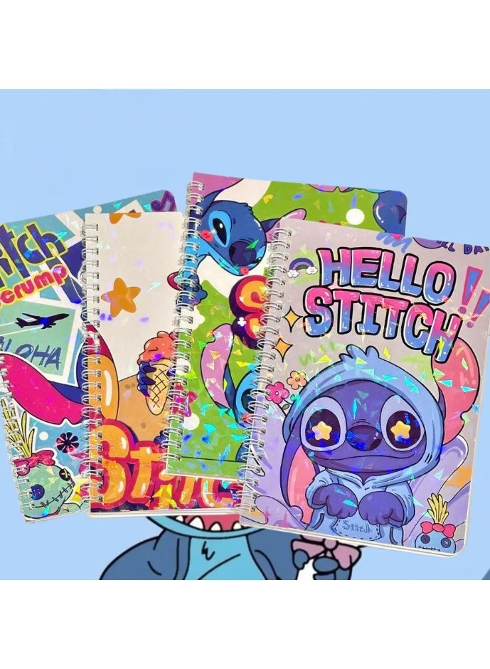 ستيتش دفتر ملاحظات ستيتش كارتون A5 دفتر ملاحظات ملفوف للطلاب - Image 1