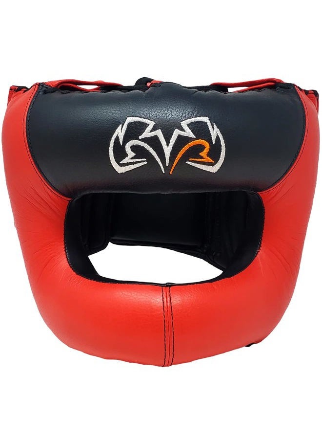 RIVAL Boxing RHGFS3 Face-Saver Sparring Headgear - Wide Eye Opening, Premium Leather, and Thermoplastic Inner Frame - Image 2