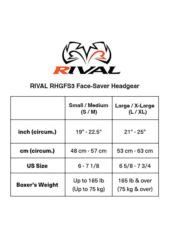 RIVAL Boxing RHGFS3 Face-Saver Sparring Headgear - Wide Eye Opening, Premium Leather, and Thermoplastic Inner Frame - Image 5