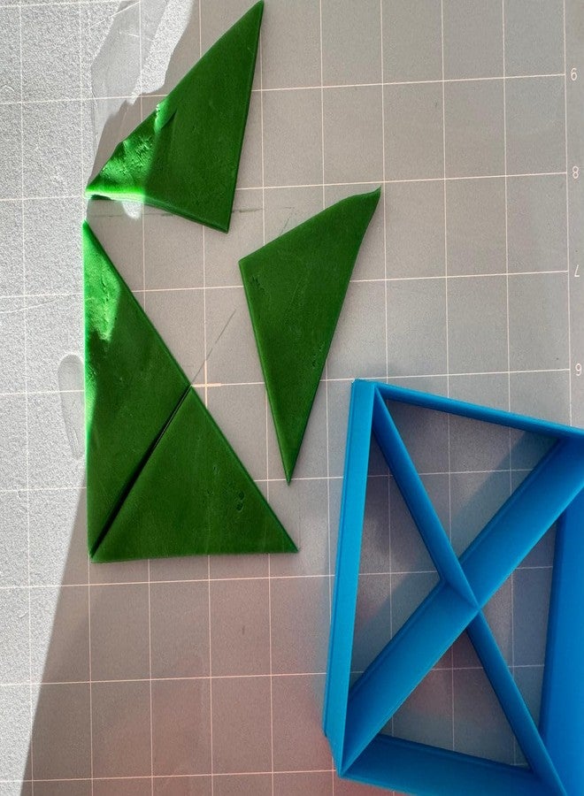 Cookie Cutz 4 x 3.5”x 2.5” Triangle Shape Multi Cutter - Image 3