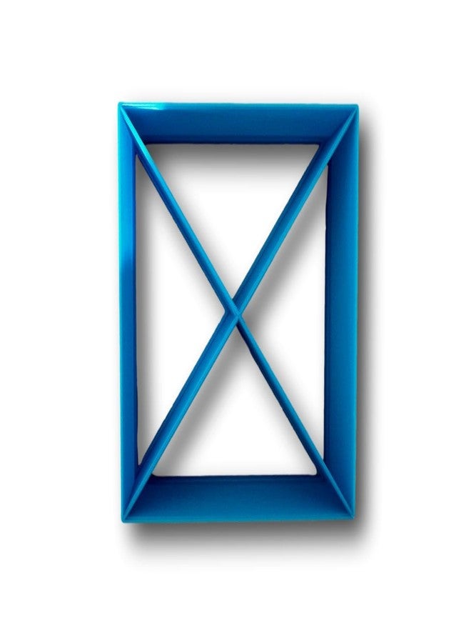 Cookie Cutz 4 x 3.5”x 2.5” Triangle Shape Multi Cutter - Image 1