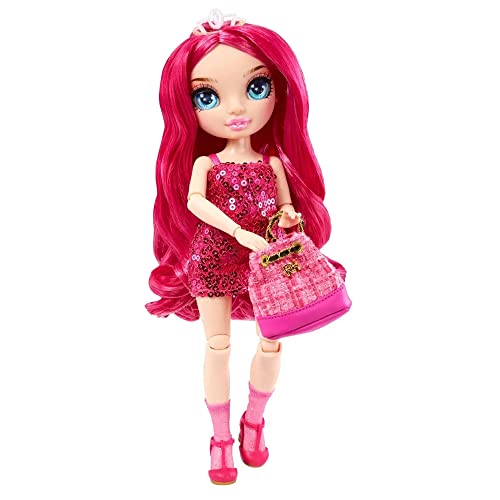 Rainbow High Jr High Series 2 Stella Monroe- 9" Fuchsia Pink Posable Fashion Doll with Designer Accessories and Open/Close Backpack. Great Toy Gift for Kids Ages 6-12 Years Old & Collectors - Image 4