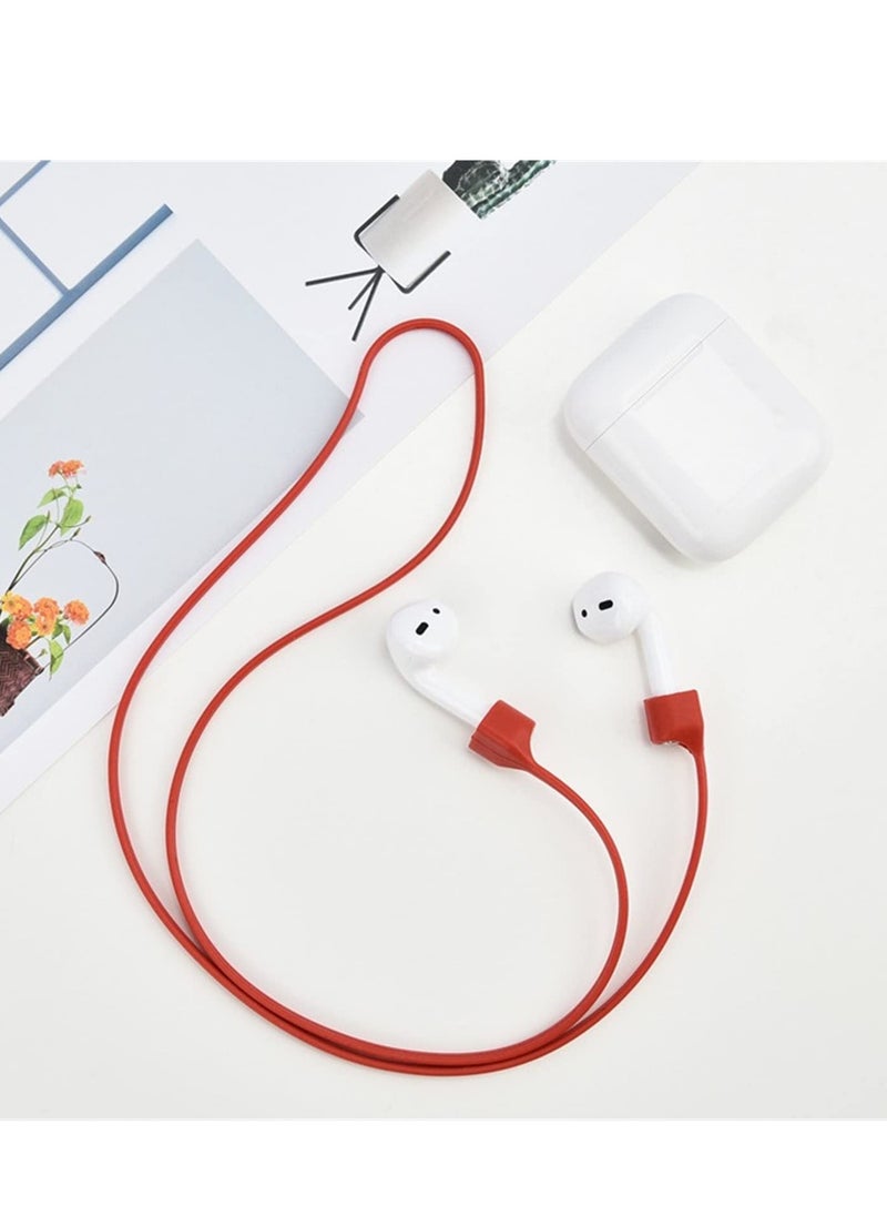 Generic - Anti-Lost Soft Silicone Headset Hanging Neck Rope For AirPods 1/2/3 Gen Pro Cable Lanyard Anti-Lost Straps - Image 1