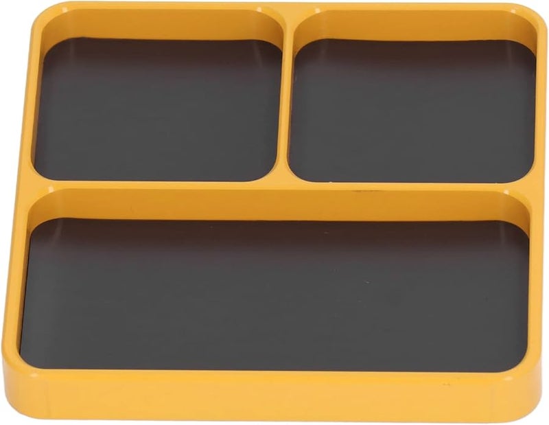 Aluminum Alloy Magnetic Parts Tray 13 8x11x2cm For Screws Bolts Nuts Storage - Image 2