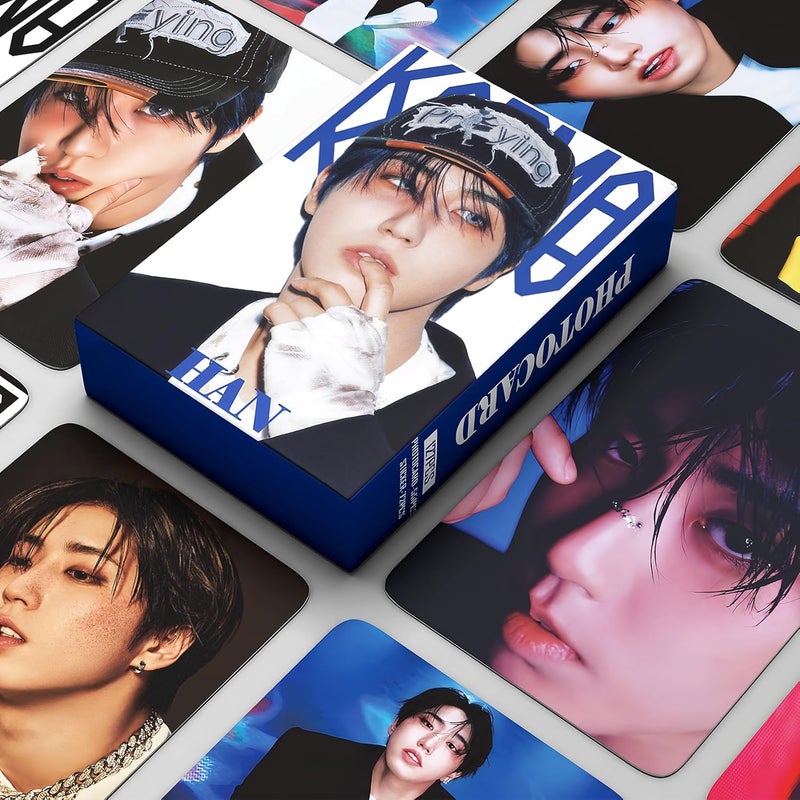 PYAJUU Stray Kids KARMA Photocards 127PCS KARMA Album Photo Card Set Stray Kids The 4th Album Merch 55 PCS Photocard and 72 PCS Stickers Gift for STAY Straykids 2025 Gift Set (HAN) - Image 3