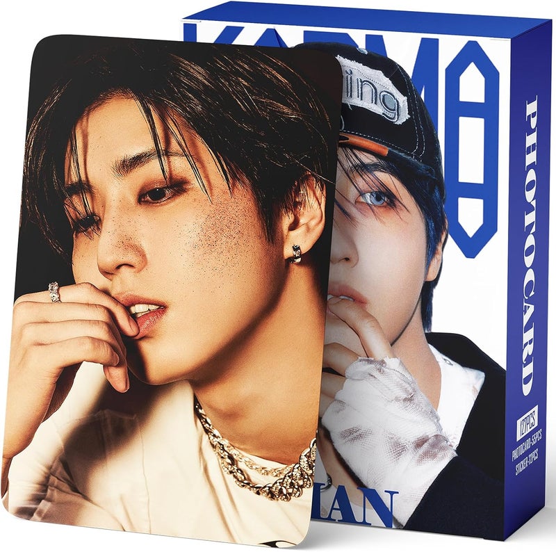 PYAJUU Stray Kids KARMA Photocards 127PCS KARMA Album Photo Card Set Stray Kids The 4th Album Merch 55 PCS Photocard and 72 PCS Stickers Gift for STAY Straykids 2025 Gift Set (HAN) - Image 1
