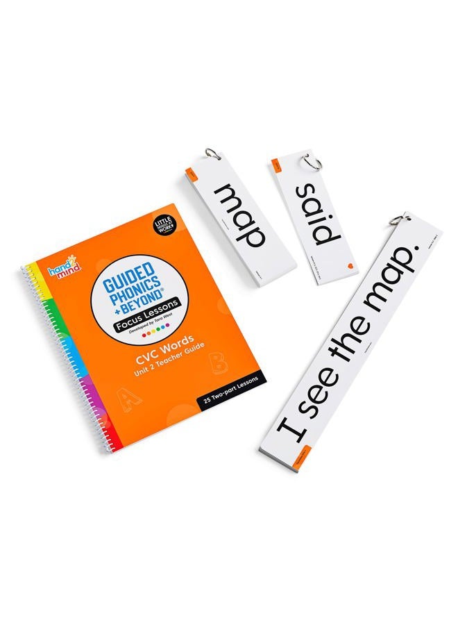 hand2mind Guided Phonics + Beyond Focus Lessons Unit 2 Instructional Materials - Image 1