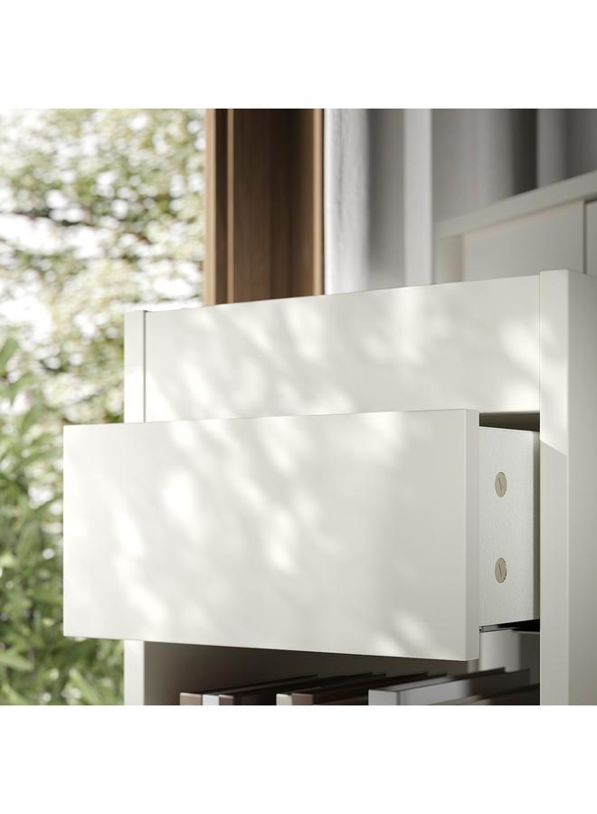 Zaboon Drawer Unit On Castors, Off-White, 35X60 Cm - Image 5