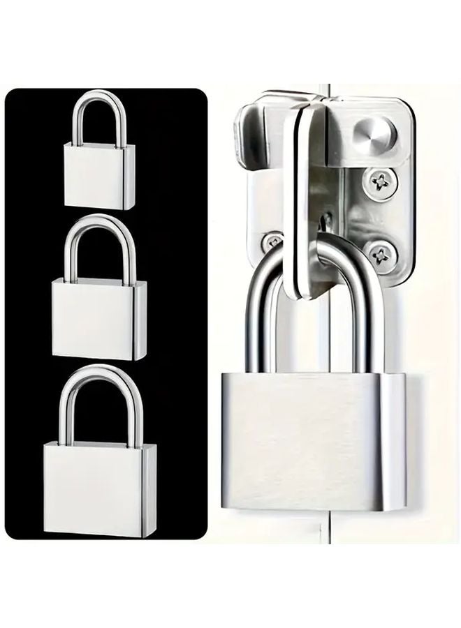 50mm Anti Rust Anti Theft Padlock With 4 Keys For Dormitories Warehouses Iron Doors - Image 2