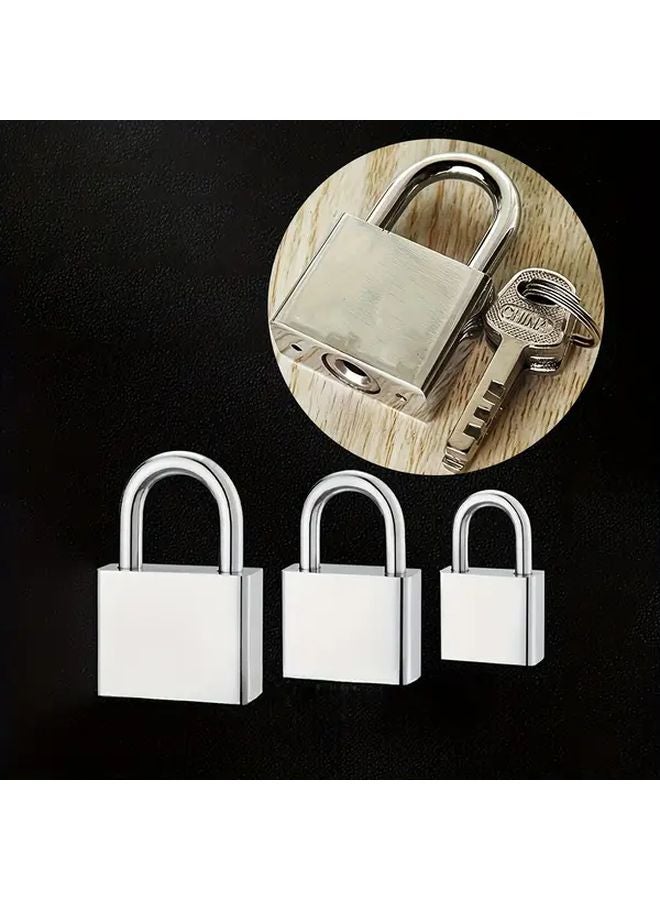 50mm Anti Rust Anti Theft Padlock With 4 Keys For Dormitories Warehouses Iron Doors - Image 3