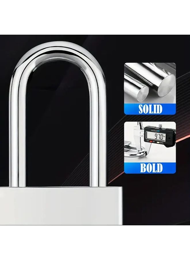 50mm Anti Rust Anti Theft Padlock With 4 Keys For Dormitories Warehouses Iron Doors - Image 5