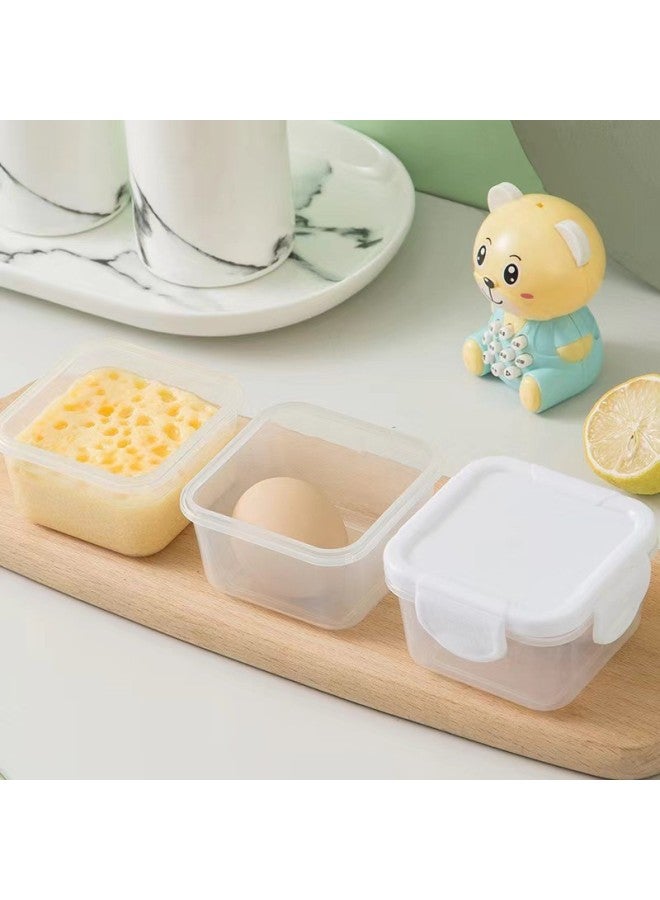 Mini Fresh-keeping Box Sealed Plastic Box Baby Food Supplement Box Can Be Cooked High Temperature Resistant Baby Transparent Storage Box Wholesale-Specifications:Pink  - Image 4