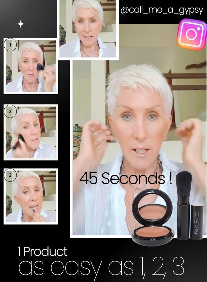 Go Natural Go-Natural The All-In-One Cosmetic ® Magic Powder Mineral Makeup REGULAR SIZE - Image 2