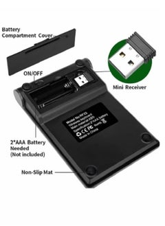 dida-cosmos 22 Keys Bluetooth Wireless Number Rechargeable  2.4GHz Numeric Keypad  - Image 5