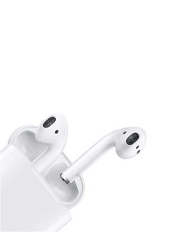 Generic Original AirBuds Bluetooth headset, first edition, a wireless Bluetooth headset that supports wireless charging, features clear sound and noise isolation, works on all mobile phones such as iPhone,  - Image 2