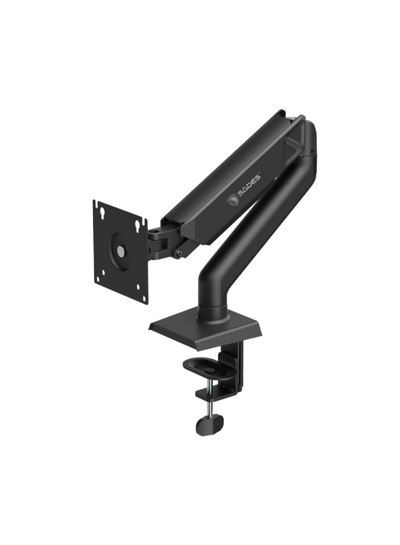 Sades Viper SA-MA01 Single Monitor Mount Arm (Max size 32"/9KG Per ARM) - Image 1