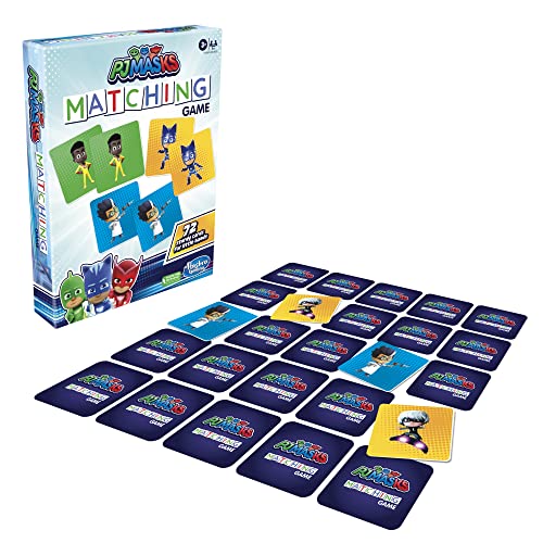 PJMASKS PJ Masks Hasbro Gaming Matching Game for Kids Ages 3&Up,Fun Preschool Game for 1+ Players,Multicolor - Image 4