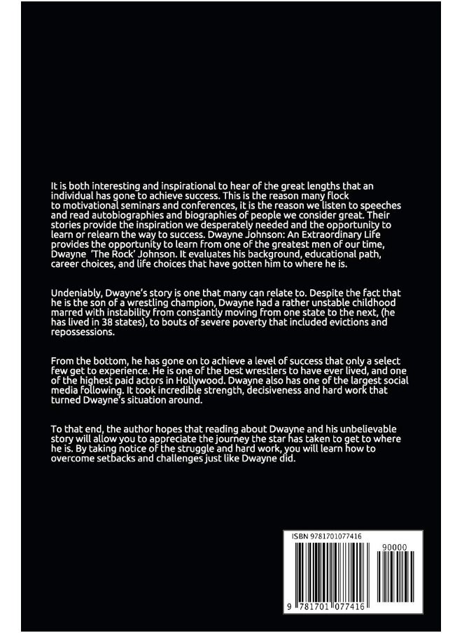 Dwayne 'The Rock' Johnson: An Extraordinary Life: Follow the Journey, The Lessons, The Rules for Success  - Image 2
