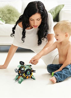 GROIC 12-in-1 Deformation Robot Toy,Transformer Model Building Blocks Collectible 3D Micro Mini Bricks Set Construction Learning & Educational DIY Stem Toy  - Image 5