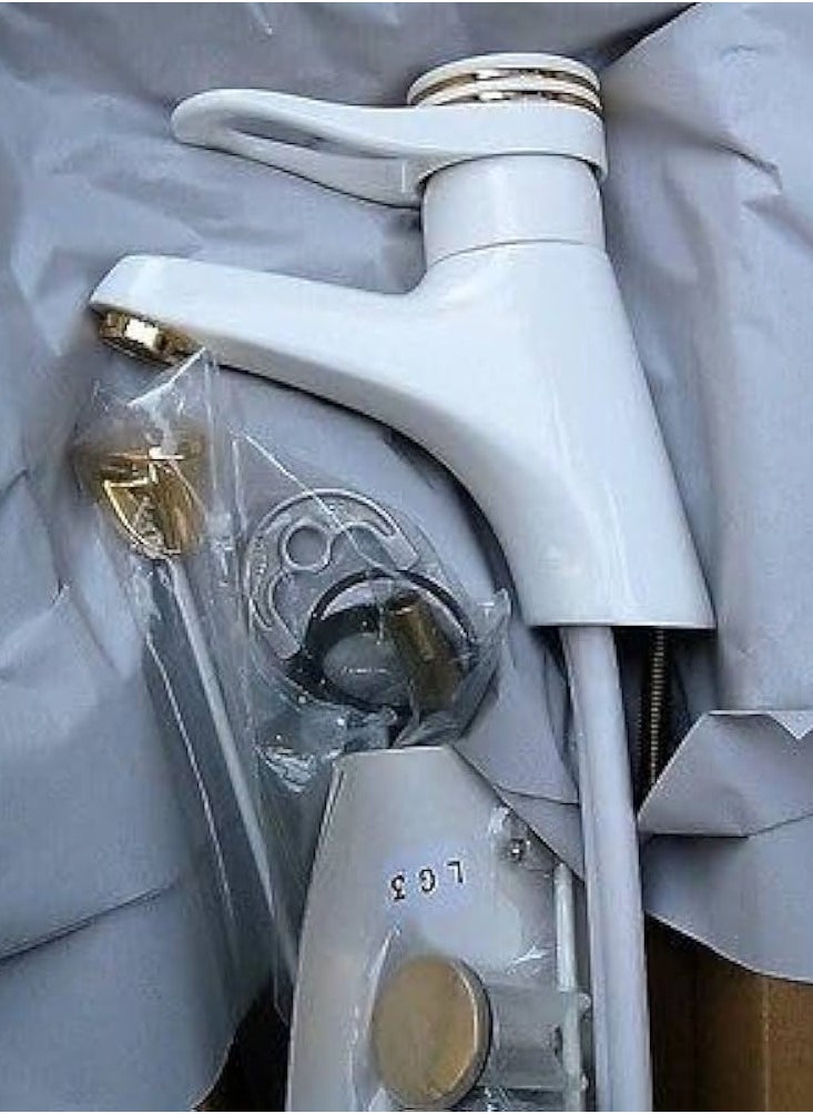 Grohe - basin mixer grohe white * gold - Image 1