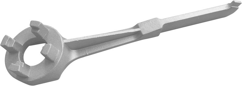 WINTOWIN Aluminum Drum Wrench, Drum Plug Bung Wrench for Opening 10 15 20 30 50 55 Gallon Drum, Fits 2 in and 3/4 in Bung Caps - Image 2